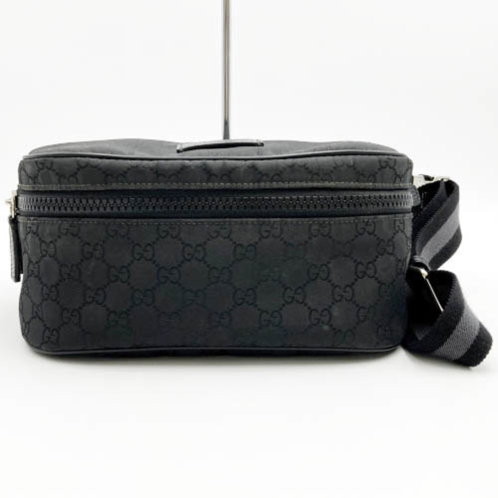 Gucci Waist Bag Body Bag Nylon Black